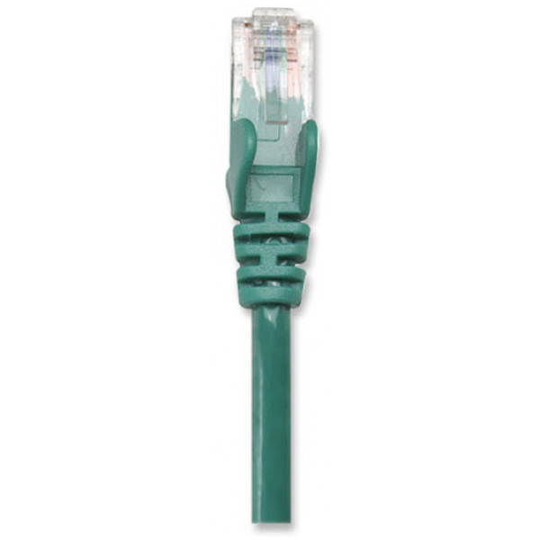 Фото - Кабель патч-корд Intellinet UTP Cat.5e 1м Green (318945)