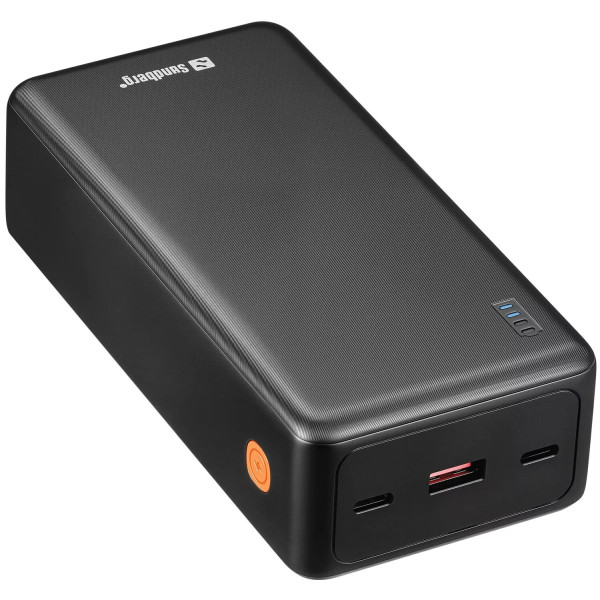 Фото - Батарея мобильная Sandberg 27000mAh Saver 22,5W 3A PD,QC3.0, USB-A,2xUSB-С Black (320-43)