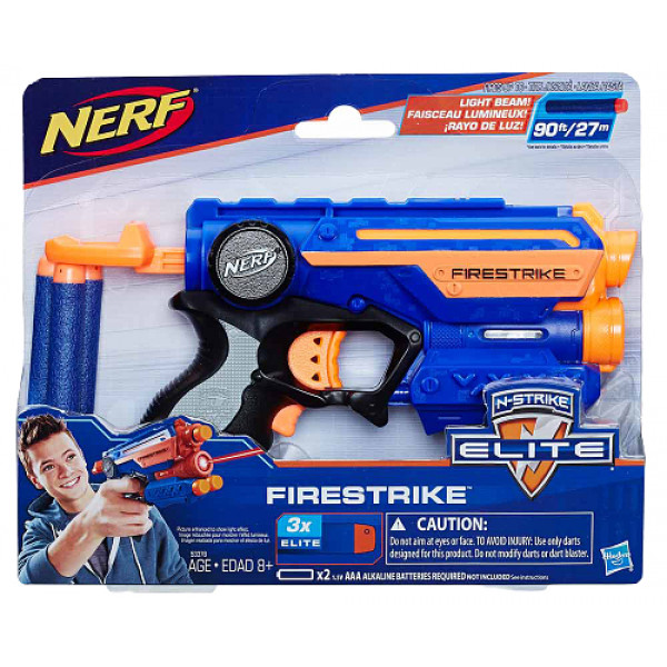 Фото - Лазерный бластер Hasbro Nerf Элит Файрстрайк (53378)