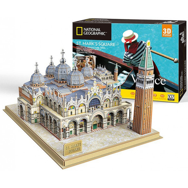 Фото - 3D пазлы Cubic Fun National Geographic ''пл.Святого Марка'' (DS0980h)