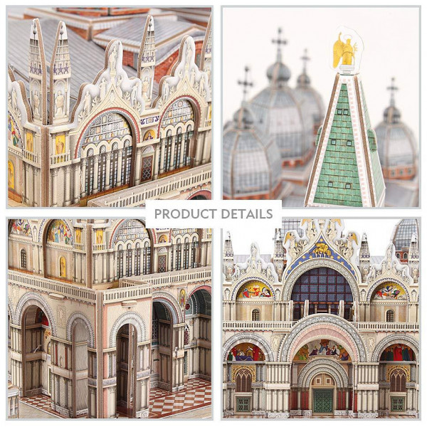Фото - 3D пазлы Cubic Fun National Geographic ''пл.Святого Марка'' (DS0980h)