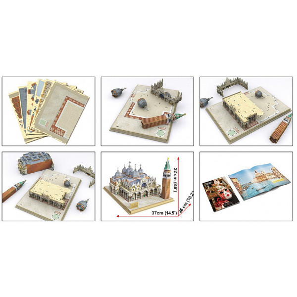 Фото - 3D пазлы Cubic Fun National Geographic ''пл.Святого Марка'' (DS0980h)