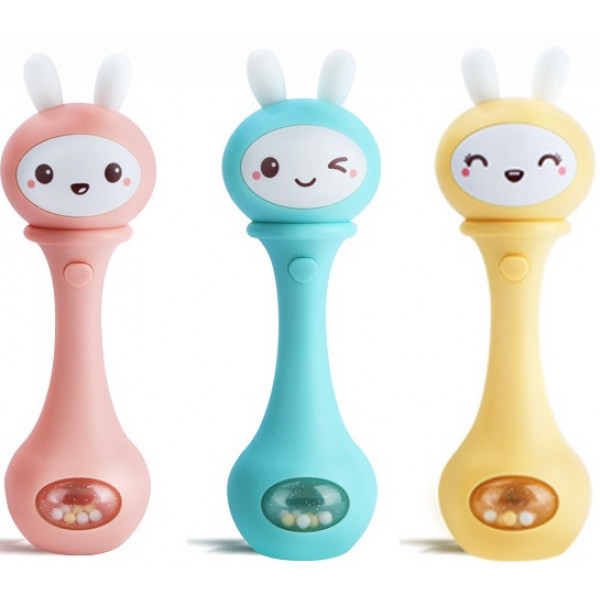 Фото - Погремушка Beiens Зайчик (YZ02pink)