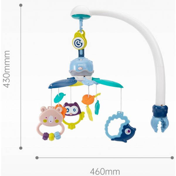 Фото - Мобиль музыкальный Beiens голубой (MBL 03110blue)