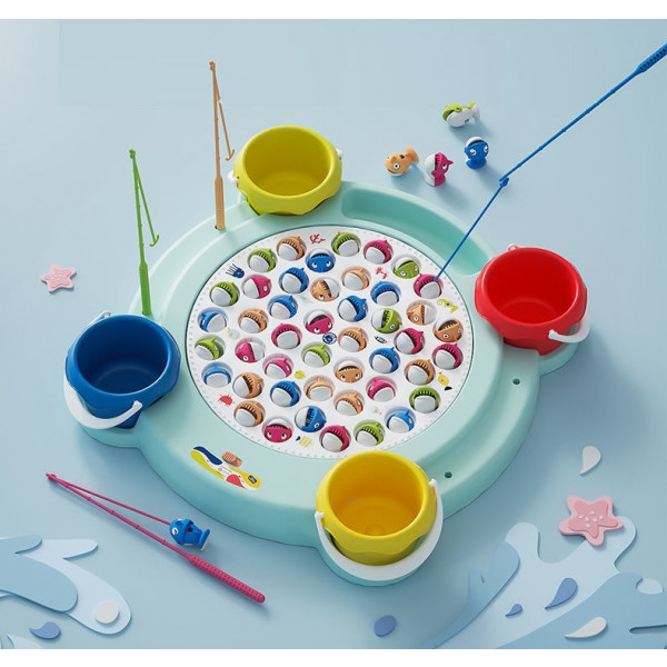 Фото - Игровой центр для малыша Beiens Рыбалка (218А-blue) голубой