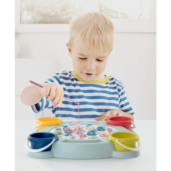 Фото - Игровой центр для малыша Beiens Рыбалка (218А-blue) голубой