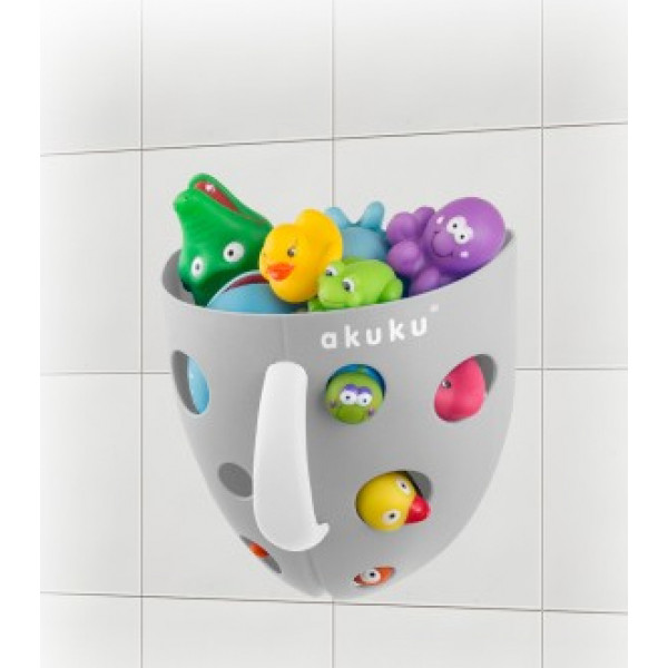 Фото - Аксессуар для детских игрушек для ванной Akuku Контейнер серый (A0346)