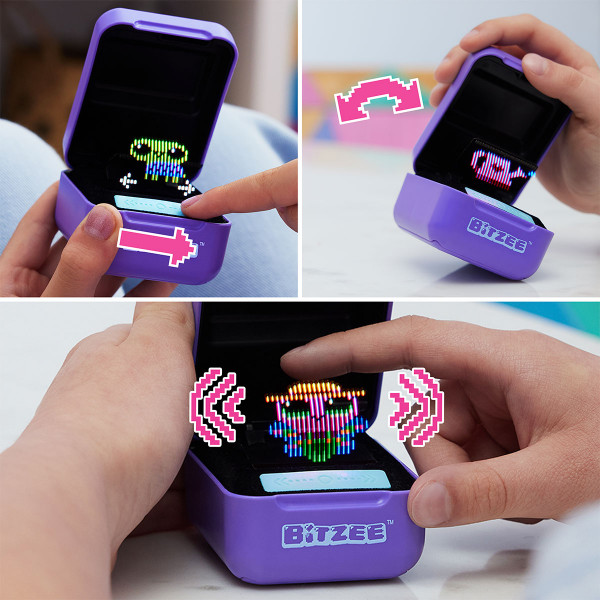 Фото - Интерактивная игрушка пластиковая BITZEE МОИ ПИКСЕЛЬНЫЕ ПИТОМЦЫ (6067790)