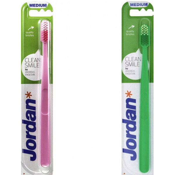 Фото - Зубная щетка мануальная детская Jordan Clean Smile, 12+ лет, средняя жесткость (56106010)