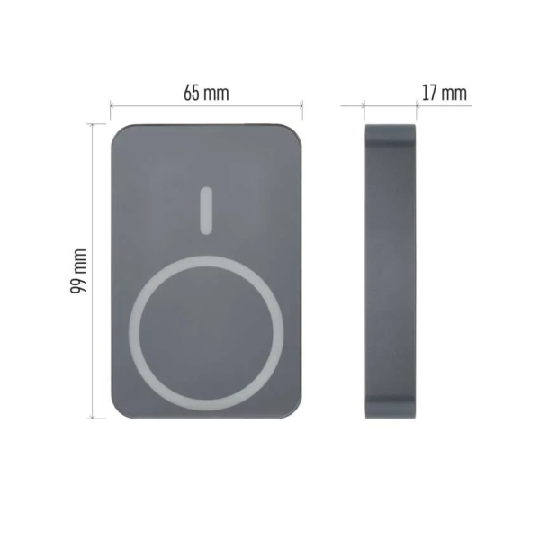 Фото - Батарея мобильная EMOS B0551GY WI1046 20W/10000mAh, серый, PD20W