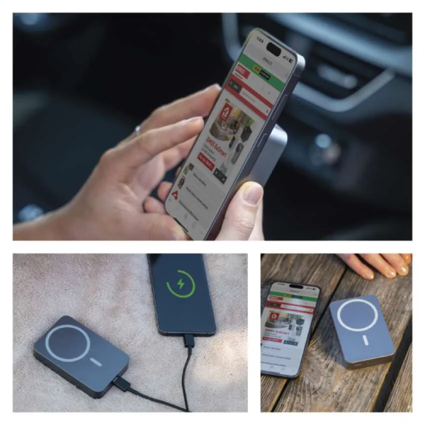 Фото - Батарея мобильная EMOS B0551GY WI1046 20W/10000mAh, серый, PD20W