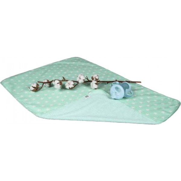 Фото - Пеленка многоразовая водонепроницаемая ЕКО ПУПС Eco Cotton 50х70 см ментол, звездочки (EPG10N-5070zk)