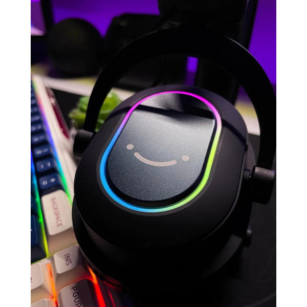 Фото - Гарнитура проводная игровая Fifine Black RGB (H6)