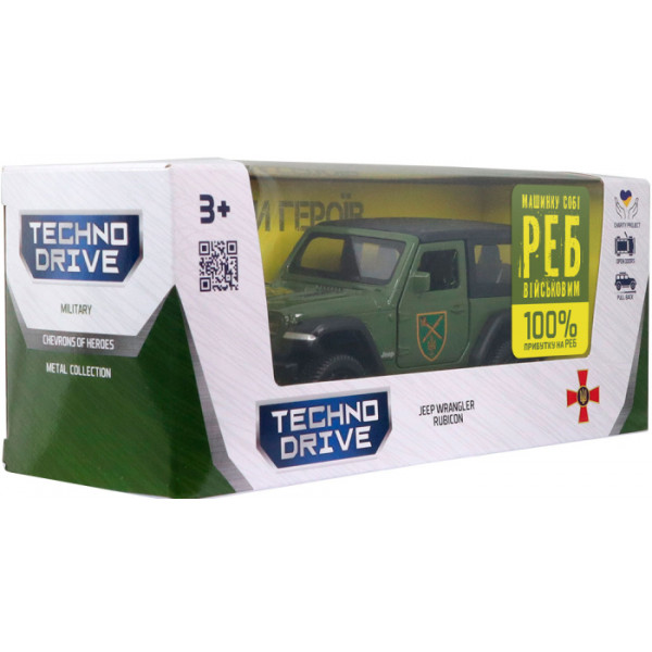 Фото - Наземная военная техника TechnoDrive Шевроны Героев – JEEP WRANGLER RUBICON – ОК СЕВЕР (250397UM)