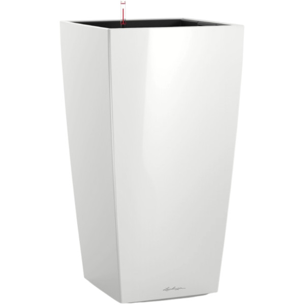 Фото - Вазон Lechuza 40/75 Кубико Белый 18191 Фото - Вазон Lechuza 40/75 Кубико Белый 18191