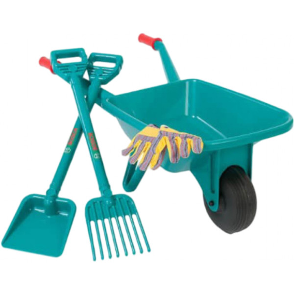 Фото - Сюжетно-ролевая игра. Набор-профессий Klein Bosch Mini для садовода с тележкой (2752)