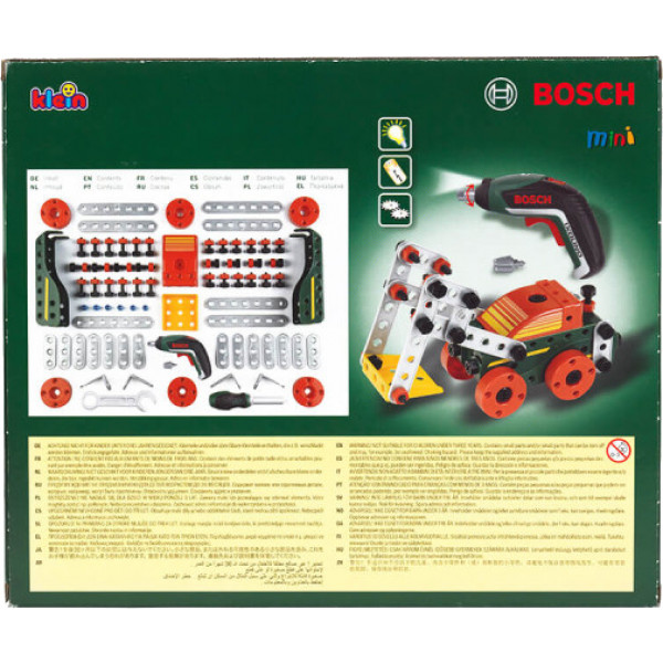 Фото - Электронный конструктор Klein Набор многофункциональный, шуруповерт Ixolino II Bosch Mini (8497)