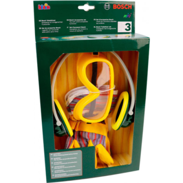 Фото - Сюжетно-ролевая игра. Набор-профессий Klein Набор аксеуаров с наушниками Bosch Mini (8535) Фото - Сюжетно-ролевая игра. Набор-профессий Klein Набор аксеуаров с наушниками Bosch Mini (8535)