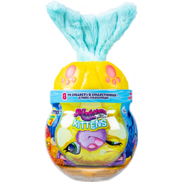 Фото - Коллекционная мягкая игрушка Misfittens W2 - КОТЁНОК В АКВАРИУМЕ (в ассорт.) (03945(W2))