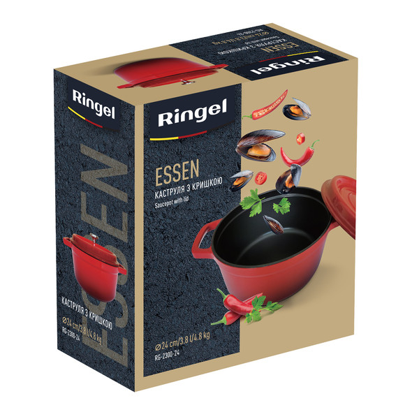 Фото - Кастрюля Ringel Essen 2.9 л (RG-2300-22)