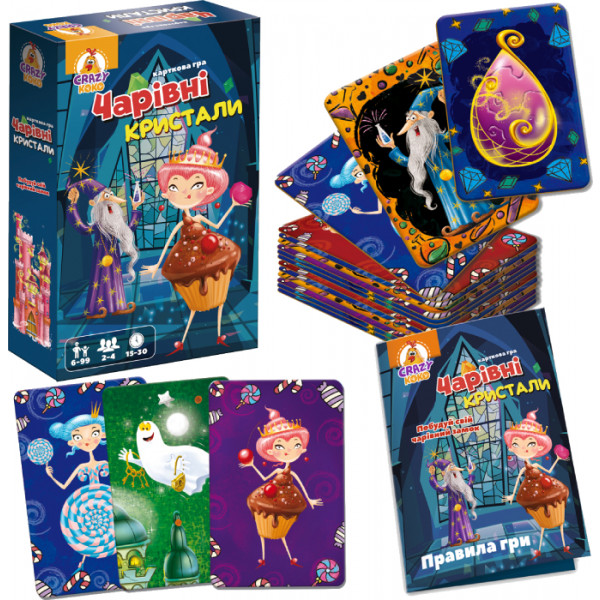 Фото - Настольная игра (5-7 лет) Vladi Toys Волшебные кристаллы (VT8077-04)