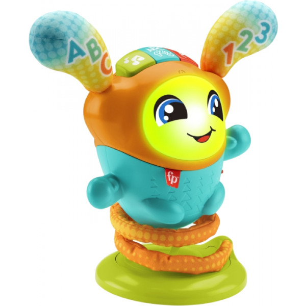 Фото - Интерактивный персонаж Fisher-Price Ди-Джей Пригающий с технологией Smart Stages (многоязычный) (HYR71)