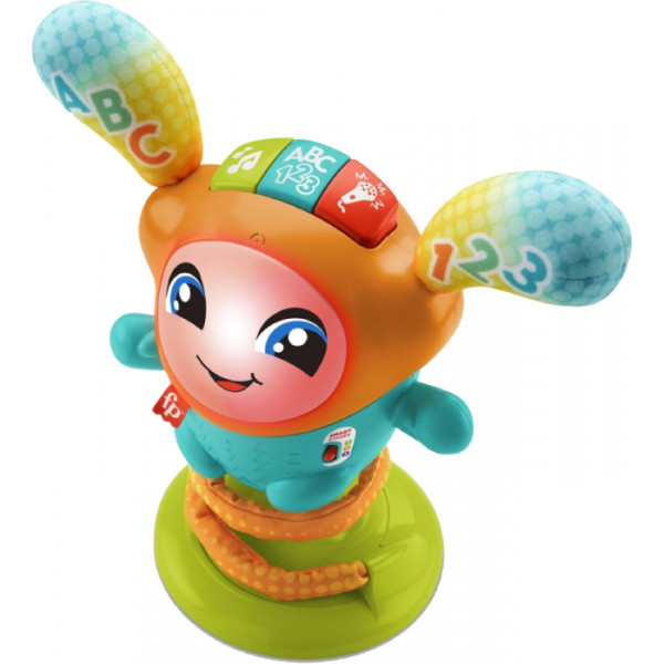 Фото - Интерактивный персонаж Fisher-Price Ди-Джей Пригающий с технологией Smart Stages (многоязычный) (HYR71)