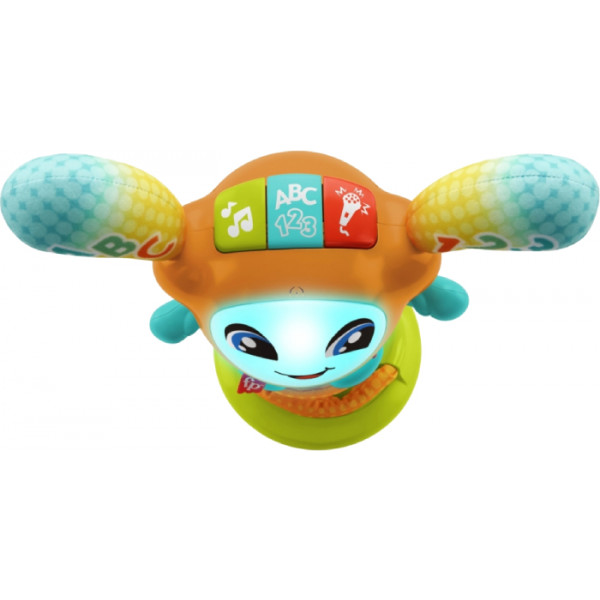 Фото - Интерактивный персонаж Fisher-Price Ди-Джей Пригающий с технологией Smart Stages (многоязычный) (HYR71)