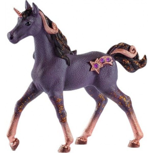 Фото - Фигурка мифического существа Schleich Единорог-метеор, жеребенок (70580)
