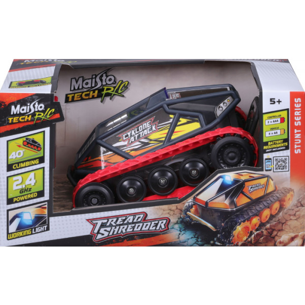 Фото - Радиоуправляемый автотранспорт Maisto Tech Cyklone Attack (82755 grey/red)