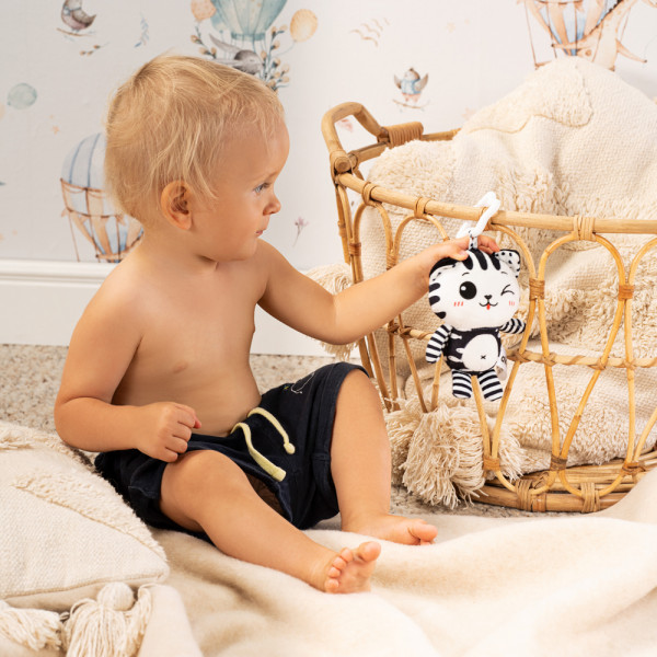 Фото - Подвеска Akuku Котик черно-белый (A0658)