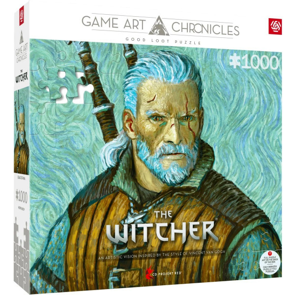 Фото - Пазлы (8+) Good Loot The Witcher Geralt of Rivia &amp; Vincent van Gogh 1000 эл. (5908305247548)