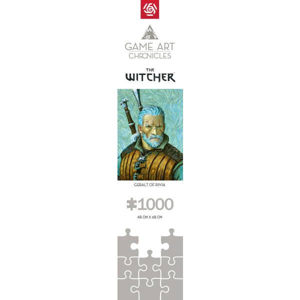 Фото - Пазлы (8+) Good Loot The Witcher Geralt of Rivia &amp; Vincent van Gogh 1000 эл. (5908305247548)