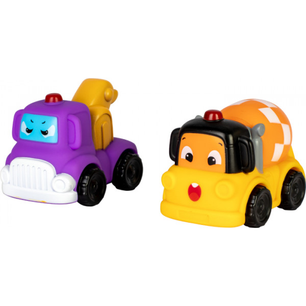 Фото - Базовый игровой транспорт для малыша Baby Team Машинки (8603_набор с бетоносмесителем) Фото - Базовый игровой транспорт для малыша Baby Team Машинки (8603_набор с бетоносмесителем)
