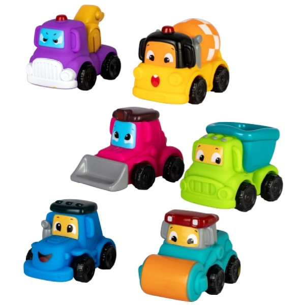 Фото - Базовый игровой транспорт для малыша Baby Team Машинки (8603_набор с самосвалом)