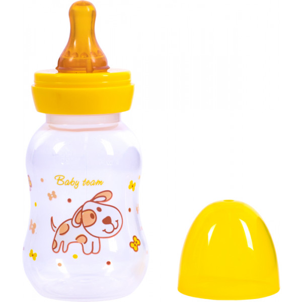Фото - Бутылочка для кормления Baby Team 125 мл (1300_собачка) Фото - Бутылочка для кормления Baby Team 125 мл (1300_собачка)