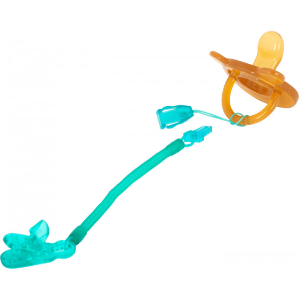 Фото - Держатель пустышек Baby Team Спираль (3335_зеленый)