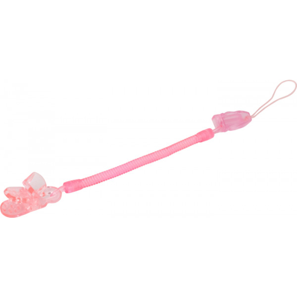 Фото - Держатель пустышек Baby Team Спираль (3335_розовый)