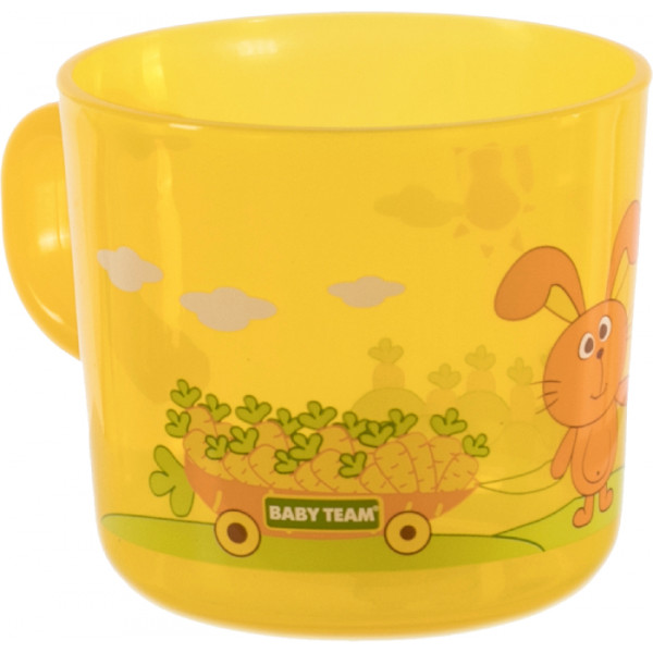 Фото - Чашка Baby Team 200 мл (6007_желтый)