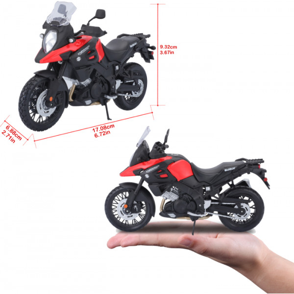 Фото - Коллекционная машинка 1:12 Maisto Suzuki  V-Storm (31101-19130)