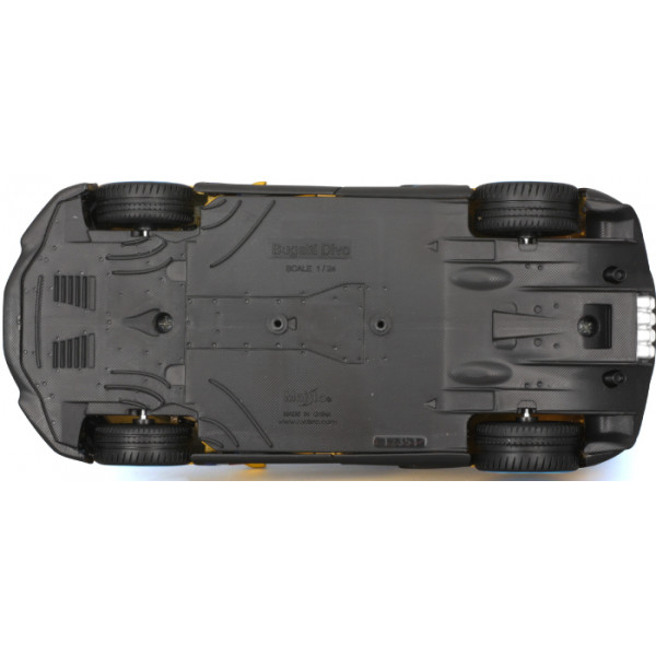 Фото - Коллекционная машинка 1:24 Maisto Bugatti Divo (31526 yellow)