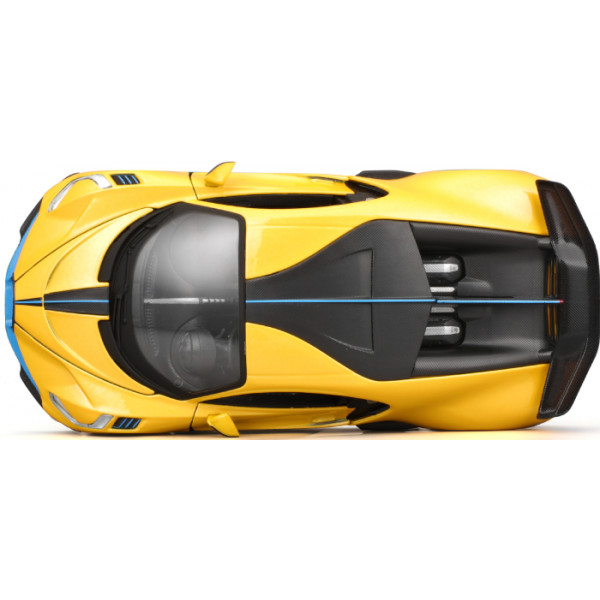 Фото - Коллекционная машинка 1:24 Maisto Bugatti Divo (31526 yellow)