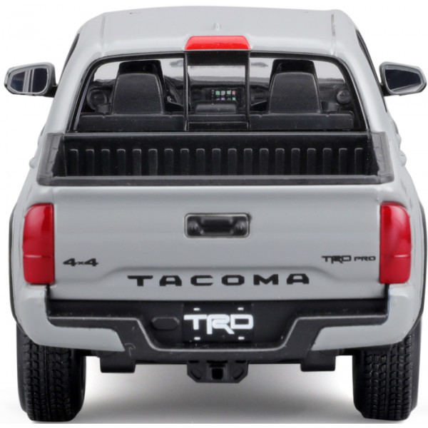 Фото - Коллекционная машинка 1:24 Maisto 2023 Toyota Tacoma TRD TRO (32910 grey)