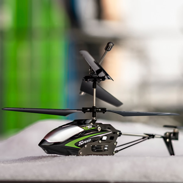 Фото - Радиоуправляемый вертолёт Syma S5H Black