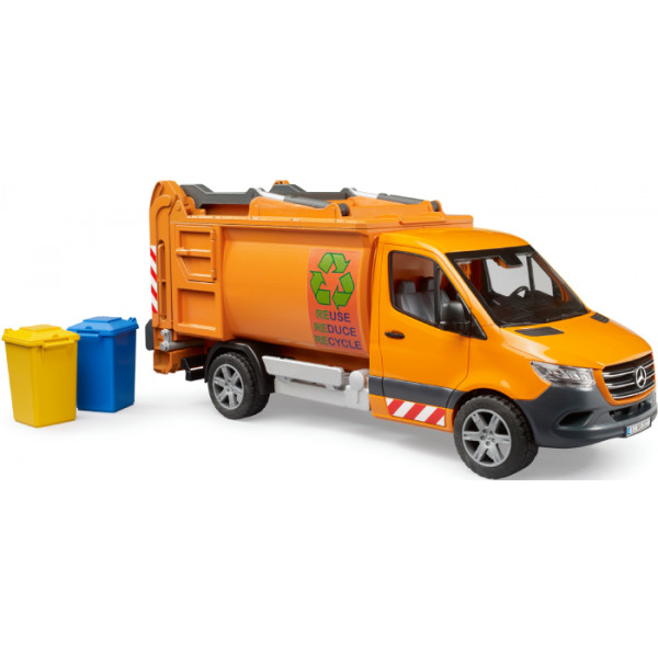 Фото - Наземная спецтехника BRUDER Мусоровоз MB Sprinter (02682)