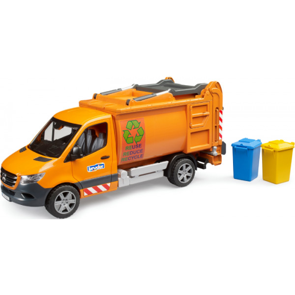 Фото - Наземная спецтехника BRUDER Мусоровоз MB Sprinter (02682)