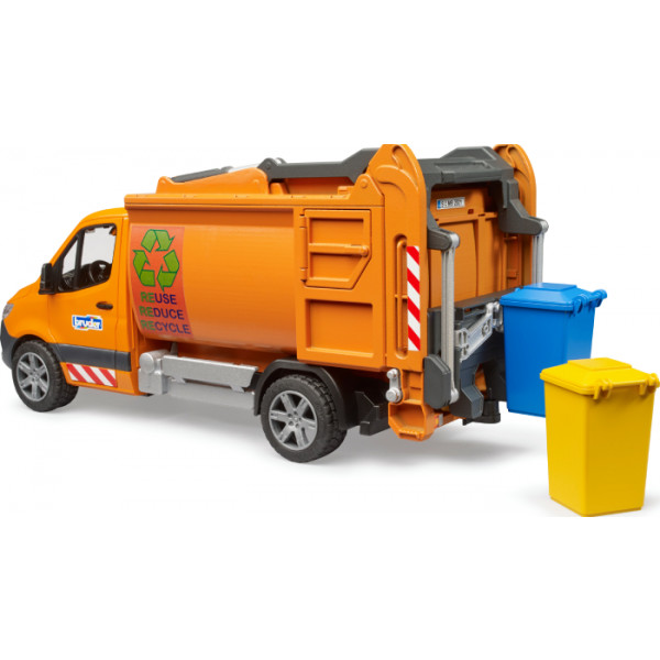 Фото - Наземная спецтехника BRUDER Мусоровоз MB Sprinter (02682)