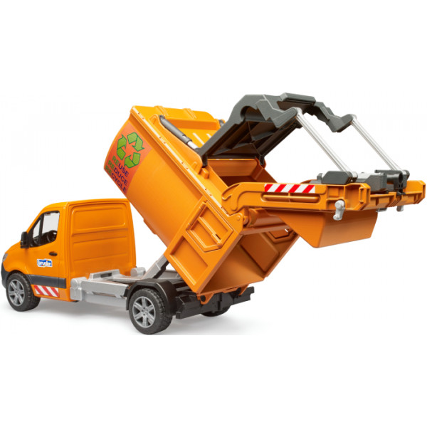 Фото - Наземная спецтехника BRUDER Мусоровоз MB Sprinter (02682)