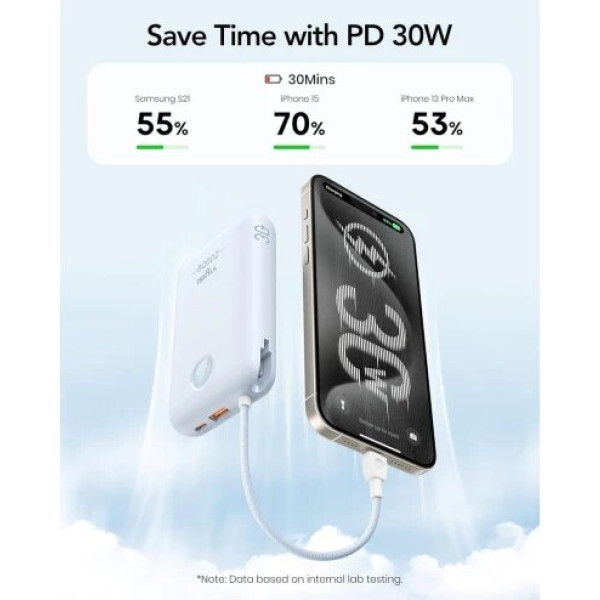 Фото - Батарея мобильная VIYISI G2068 20000mAh 30W Blue (X0020VPKNH)