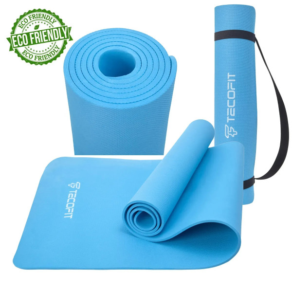 Фото - Коврик для йоги и фитнеса TECOFIT EVA Mat 173х61х6 мм Blue single color (TOP240214836)